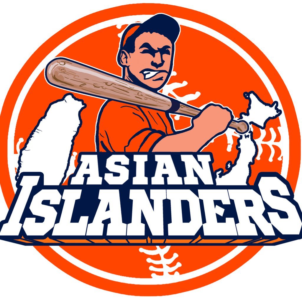 International baseball team Asian Islanders team logo
