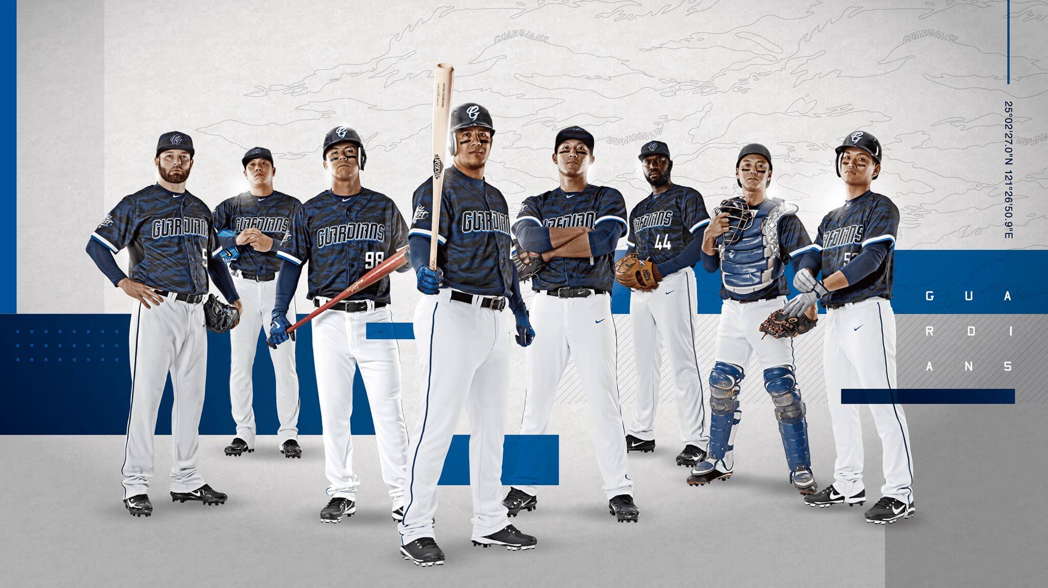 guardians baseball uniforms