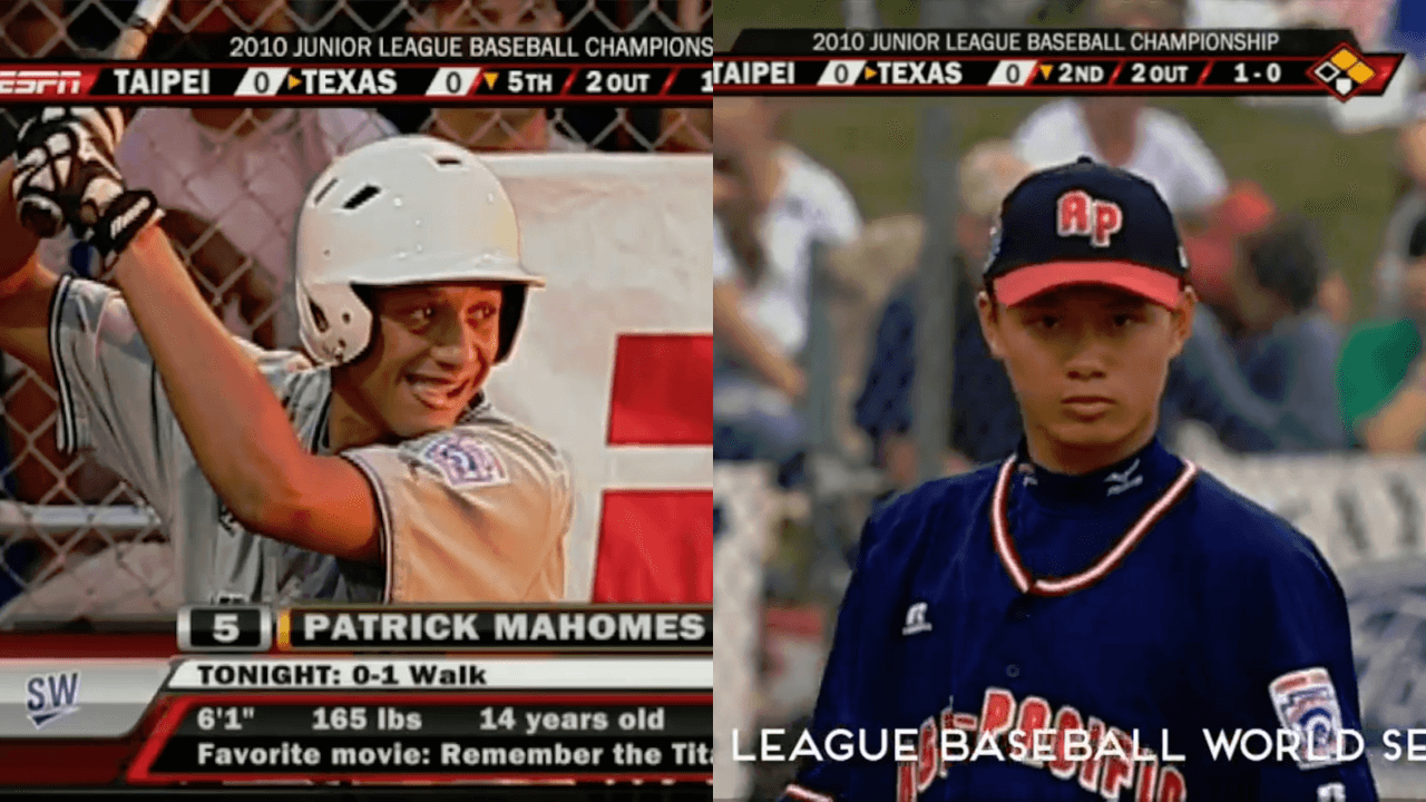 Uni-Lions' Lin Tzu-Wei Faced NFL's Patrick Mahomes in 2010 - CPBL