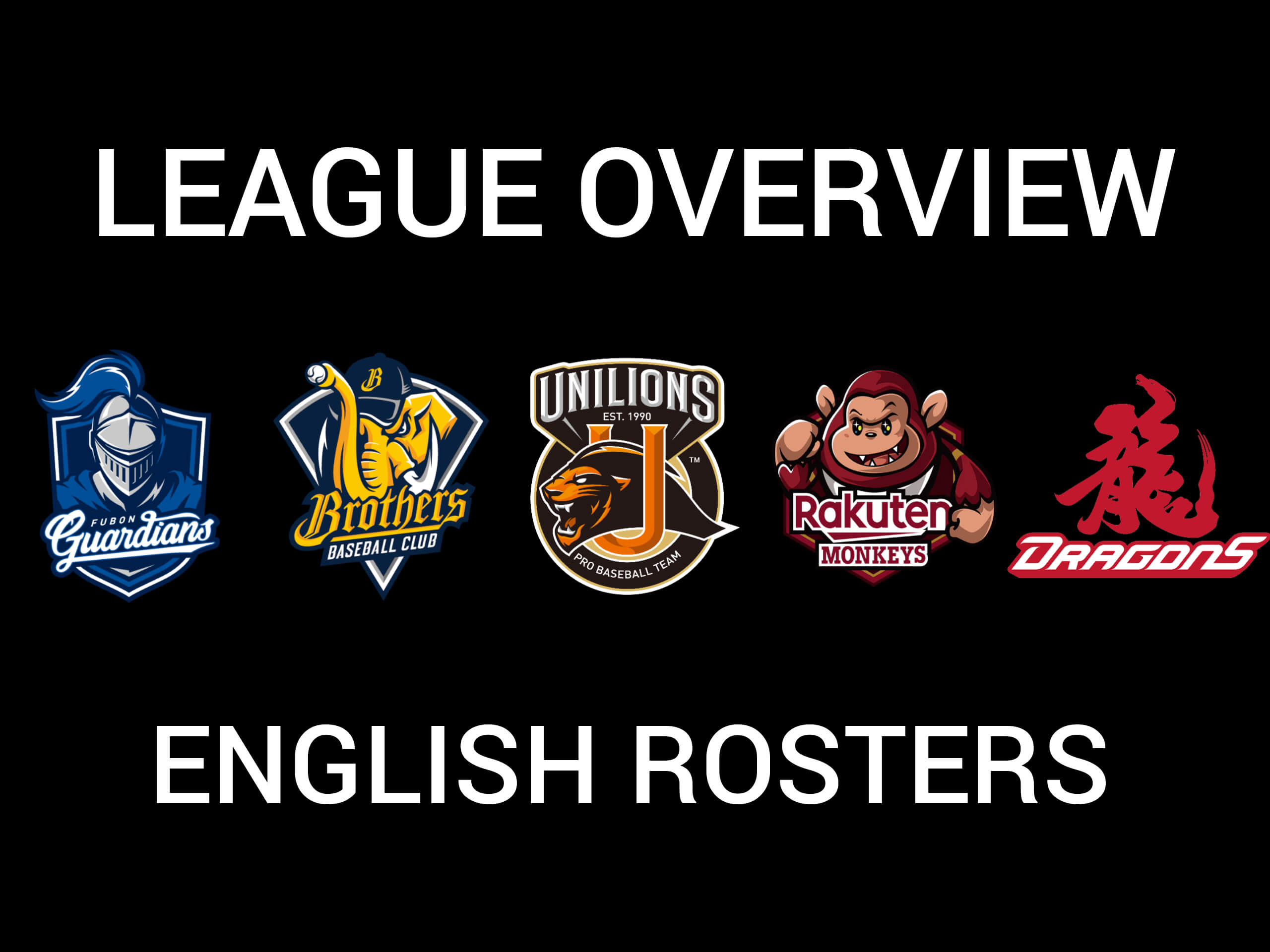 English Rosters and League Overview